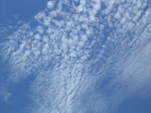 Mây Ti Tích trên bầu trời